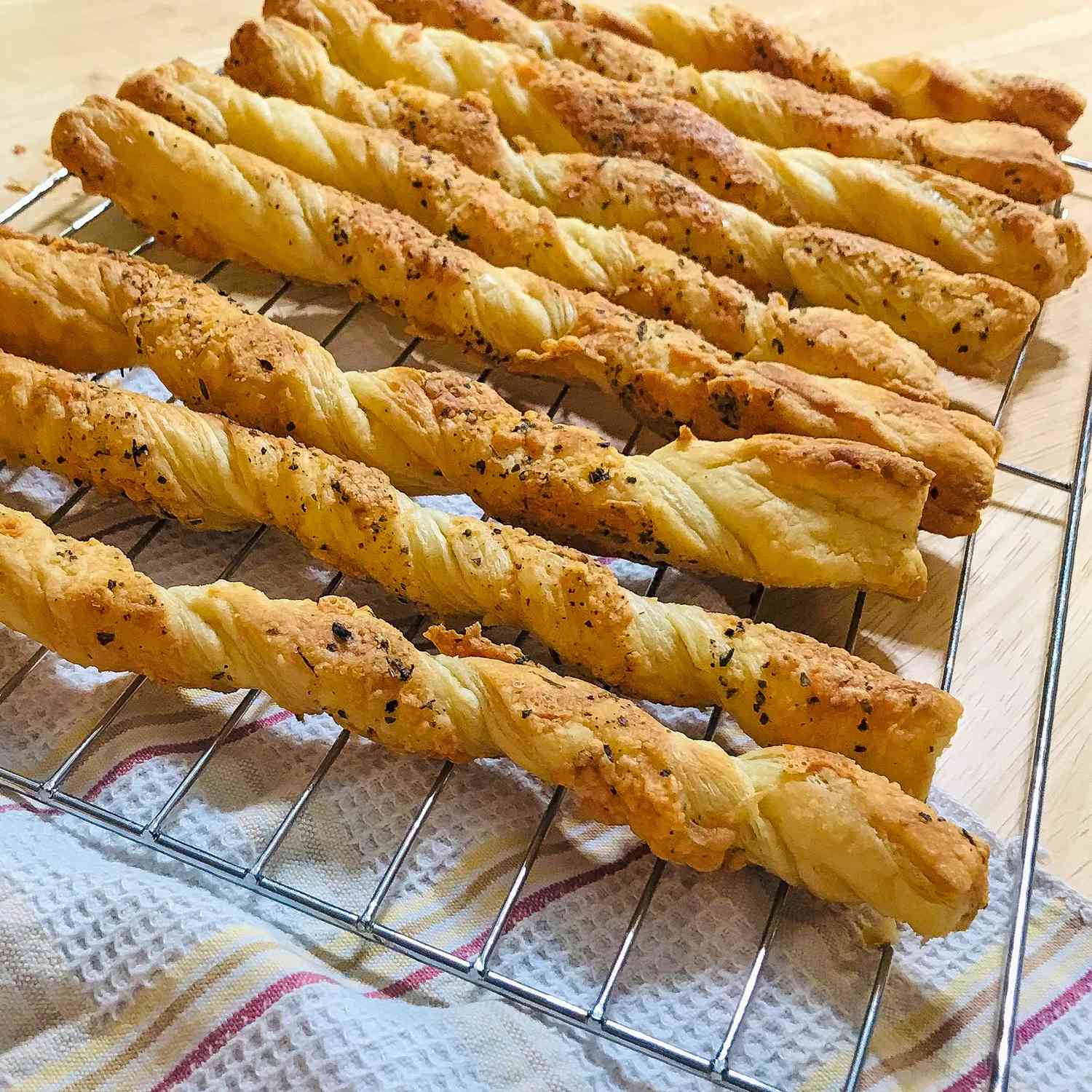 Parmesan Cheese Twists